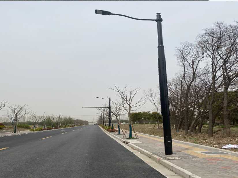 宝应县上海综合杆 太阳能路灯工程